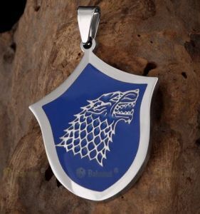 Брелок Game of Thrones Stark Wolf Брелок Game of Thrones Stark Wolf