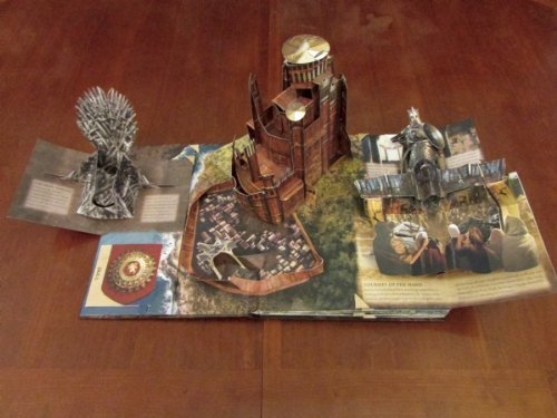 Книга 3D карта Гра престолів Вестерос Game of Thrones: A Pop-Up Guide to Westeros