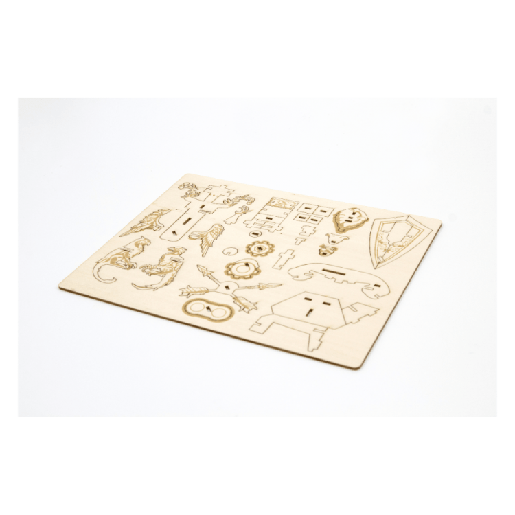 Конструктор из дерева 3D - World of Warcraft Alliance Incredibuilds Wood Model Конструктор из дерева 3D - World of Warcraft Alliance Incredibuilds Wood Model