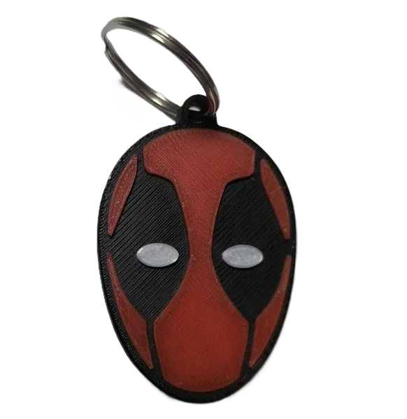 Брелок Marvel Deadpool Keychain Дедпул ABS пластик 5 см. №1