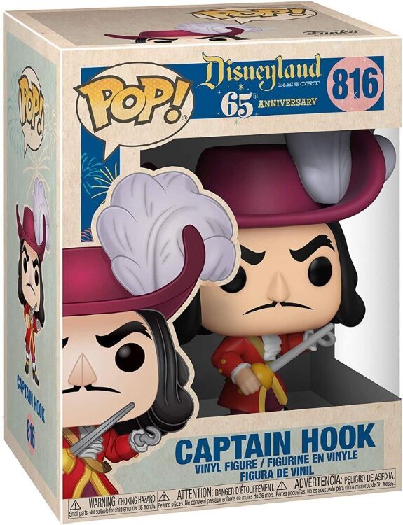 Фігурка Funko Pop Disney 65th Captain Hook 816