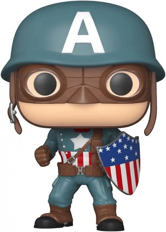 Фігурка Funko Marvel WWII Ultimate Captain America фанко Капітан Америка (CC Exclusive) 821 Фігурка Funko Marvel WWII Ultimate Captain America фанко Капітан Америка (CC Exclusive) 821