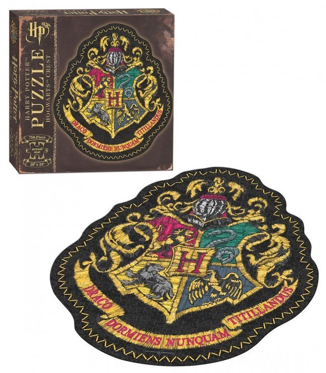 Пазл Гаррі Поттер Harry Potter Hogwarts Crest Shaped Puzzle (750-Piece) Пазл Гаррі Поттер Harry Potter Hogwarts Crest Shaped Puzzle (750-Piece)