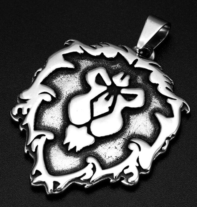 Медальйон World of Warcraft Alliance Варкрафт Альянс (нержавіюча сталь) Медальйон World of Warcraft Alliance Варкрафт Альянс (нержавіюча сталь)