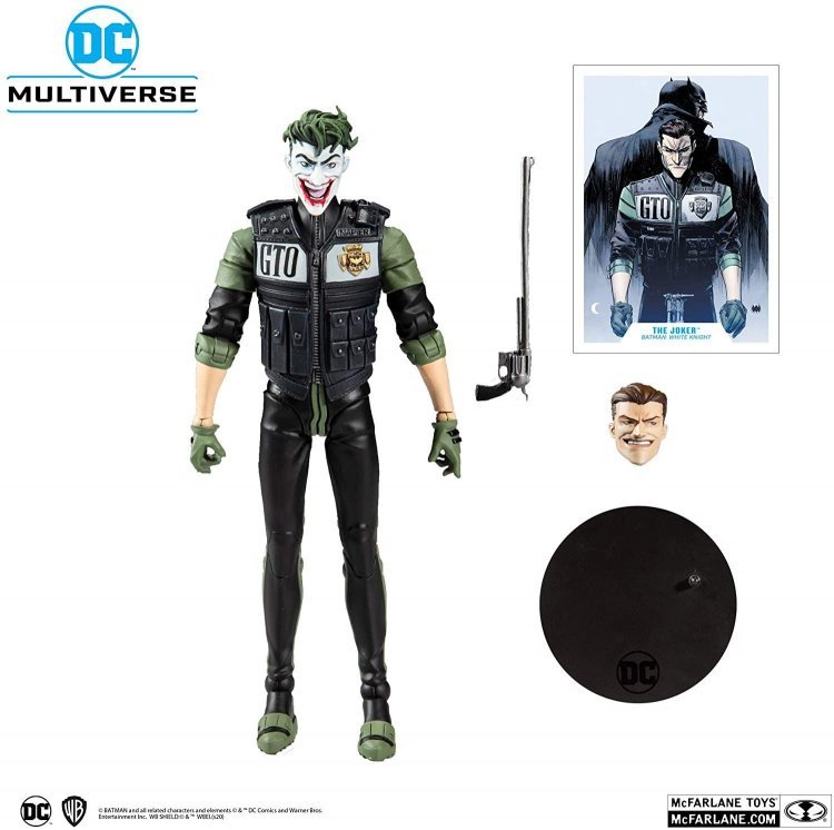 Фигурка McFarlane Toys DC Multiverse The Joker: Batman White Knight #8 (Comics 2017) Джокер Фигурка McFarlane Toys DC Multiverse The Joker: Batman White Knight #8 (Comics 2017) Джокер