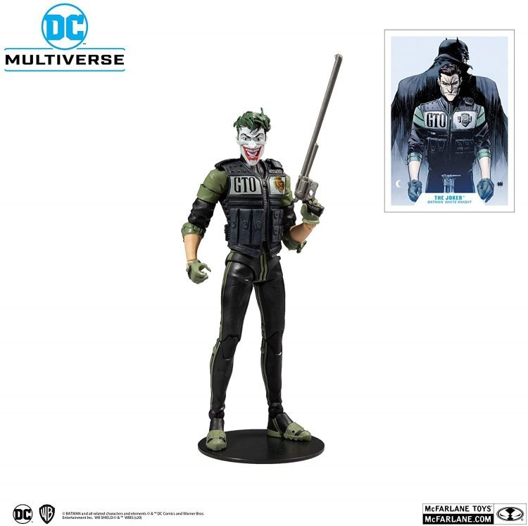 Фигурка McFarlane Toys DC Multiverse The Joker: Batman White Knight #8 (Comics 2017) Джокер Фигурка McFarlane Toys DC Multiverse The Joker: Batman White Knight #8 (Comics 2017) Джокер