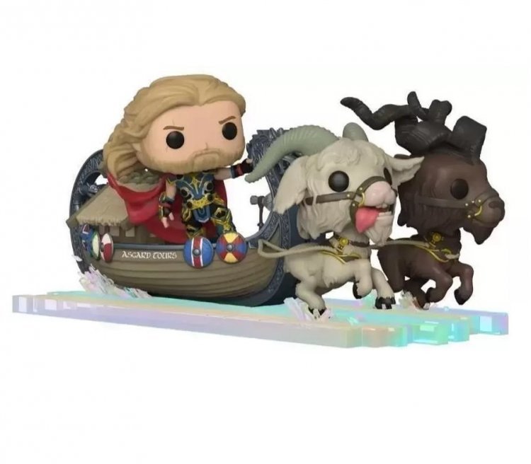 Фигурка Funko Marvel Thor: Love and Thunder The Goat Boat Фанко Тор лодка с козлами 290 Фигурка Funko Marvel Thor: Love and Thunder The Goat Boat Фанко Тор лодка с козлами 290