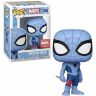Фігурка Funko Marvel Spiderman Blue Фанко Людина павук з трояндою (Collector Corps Exclusive) 1355
