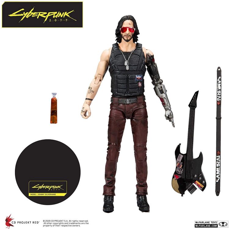 Фигурка McFarlane Toys Cyberpunk 2077 Johnny Silverhand Action Figure