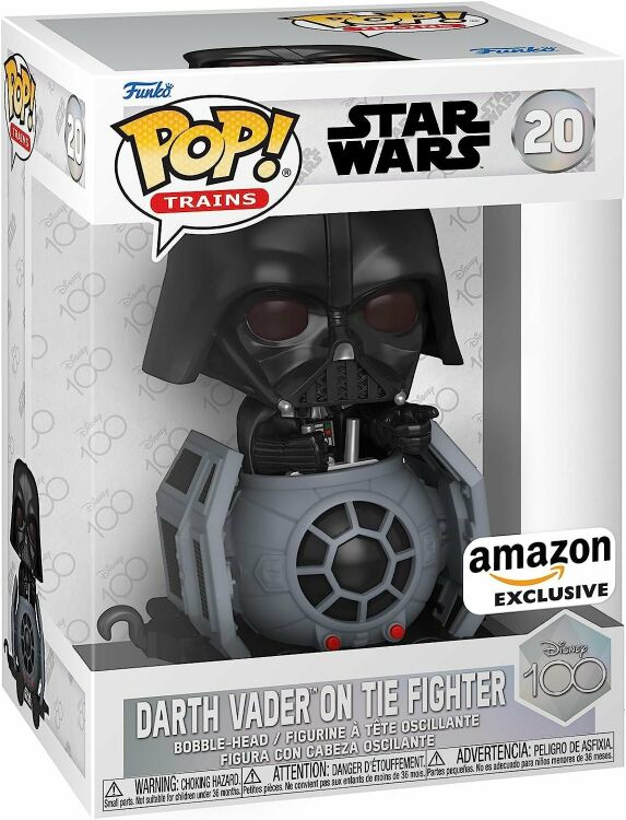Фігурка Funko Star Wars Darth Vader on Tie Fighter Фанко Дарт Вейдер на винищувачі (Amazon Exclusive) 20 Фігурка Funko Star Wars Darth Vader on Tie Fighter Фанко Дарт Вейдер на винищувачі (Amazon Exclusive) 20