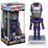 Фігурка Avengers Iron Man 3 Movie Iron Patriot 7-Inch Bobble Head Фігурка Avengers Iron Man 3 Movie Iron Patriot 7-Inch Bobble Head