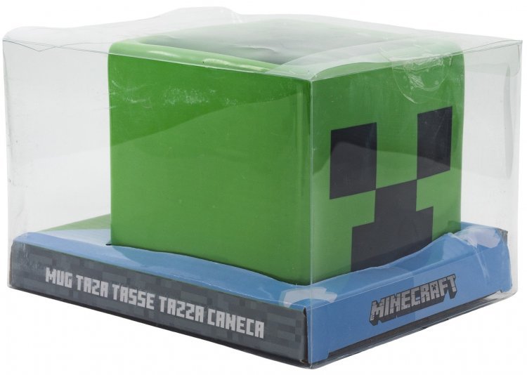 Чашка 3D Minecraft Creeper Dolomite Mug кружка Майнкрафт кераміка Чашка 3D Minecraft Creeper Dolomite Mug кружка Майнкрафт кераміка