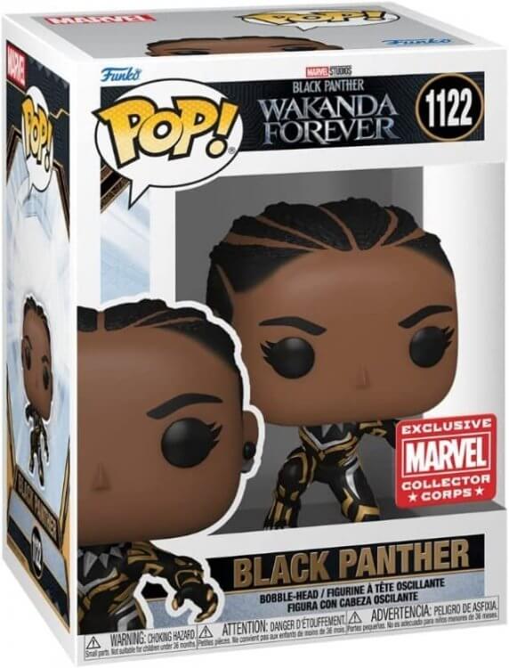 Фігурка Funko: Black Panther Wakanda Forever Фанко Чорна пантера (Marvel CC Exclusive) 1122 Фігурка Funko: Black Panther Wakanda Forever Фанко Чорна пантера (Marvel CC Exclusive) 1122