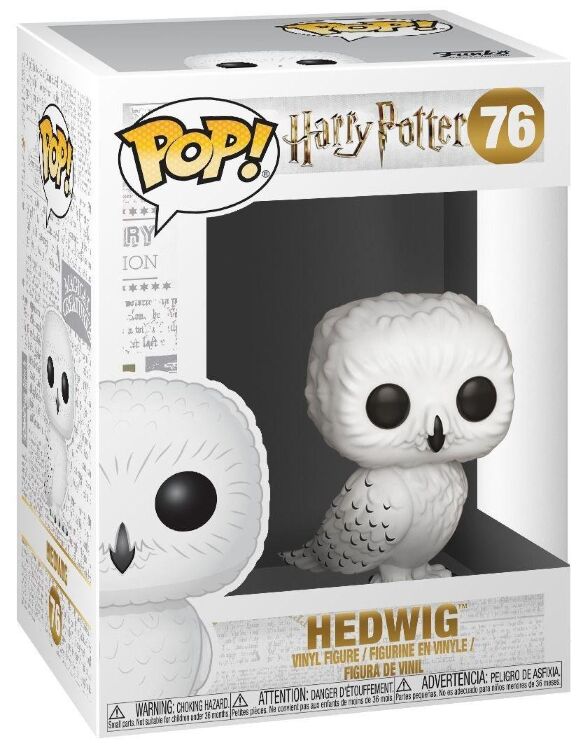 Фігурка Funko Pop фанк Поп Гаррі Поттер Букля Harry Potter Hedwig 10 см HP H 76