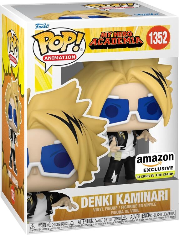 Фігурка Funko My Hero Academia Denki Kaminari фанко Моя Геройська Академія Денки Камінарі (Amazon Exclusive) 1352 Фігурка Funko My Hero Academia Denki Kaminari фанко Моя Геройська Академія Денки Камінарі (Amazon Exclusive) 1352