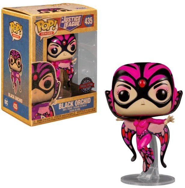 Фигурка Funko DC Justice League Black Orchid фанко Чёрная Орхидея 435