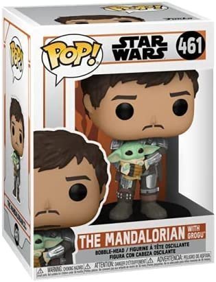 Фигурка Funko Star Wars: The Mandalorian with Grogu Фанко Звёздные войны: Мандалорец 461 Фигурка Funko Star Wars: The Mandalorian with Grogu Фанко Звёздные войны: Мандалорец 461