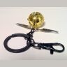 Брелок 3D Harry Potter Golden Snitch (Black chain) Брелок 3D Harry Potter Golden Snitch (Black chain)