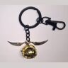 Брелок 3D Harry Potter Golden Snitch (Black chain) Брелок 3D Harry Potter Golden Snitch (Black chain)