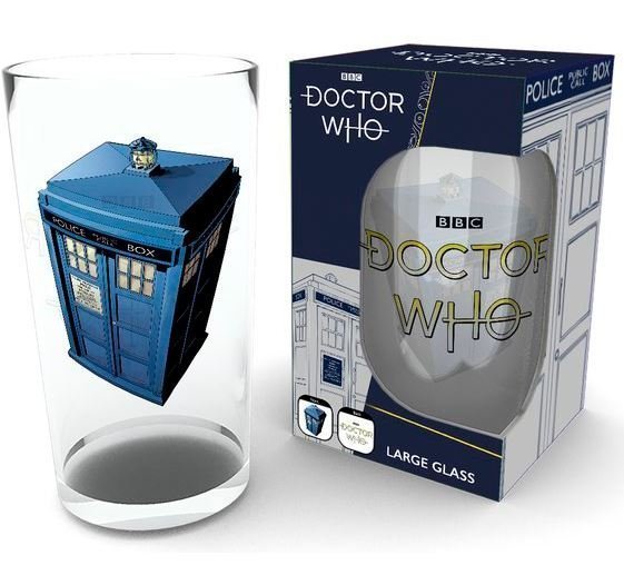 Стакан Doctor Who Tardis Glass