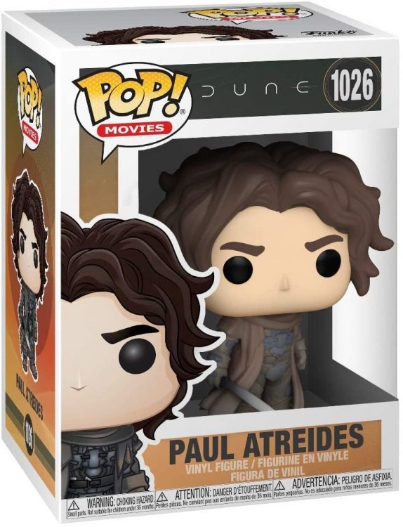 Фігурка Funko Pop Movies: Dune - Paul Atreides Дюна Пол Атрейдес 1026 Фігурка Funko Pop Movies: Dune - Paul Atreides Дюна Пол Атрейдес 1026