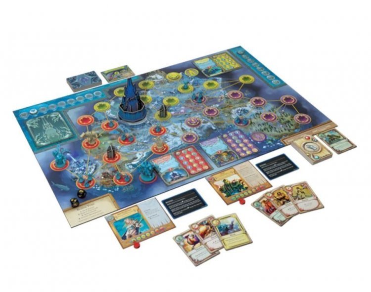 Настольная игра Blizzard World of Warcraft Wrath of the Lich King Pandemic Board Game