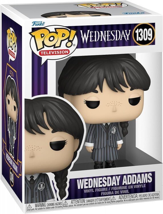 Фигурка Funko Pop TV:  Wednesday Addams фанко Уэнздей Аддамс 1309 Фигурка Funko Pop TV:  Wednesday Addams фанко Уэнздей Аддамс 1309