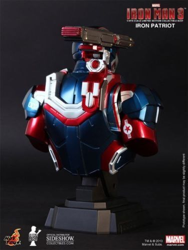 Бюст Iron man 3 III Iron Patriot Bust Бюст Iron man 3 III Iron Patriot Bust