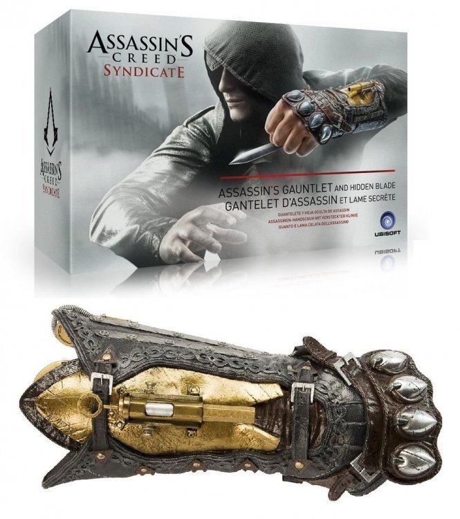 Прихований клинок Assassins Creed Syndicate Jacob Frye Gauntlet Hidden Blade Gantelet Lame Secret