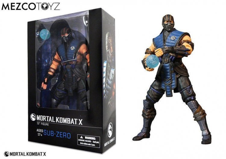 Фігурка Mortal Kombat Sub-Zero 12-Inch Action Figure Фігурка Mortal Kombat Sub-Zero 12-Inch Action Figure