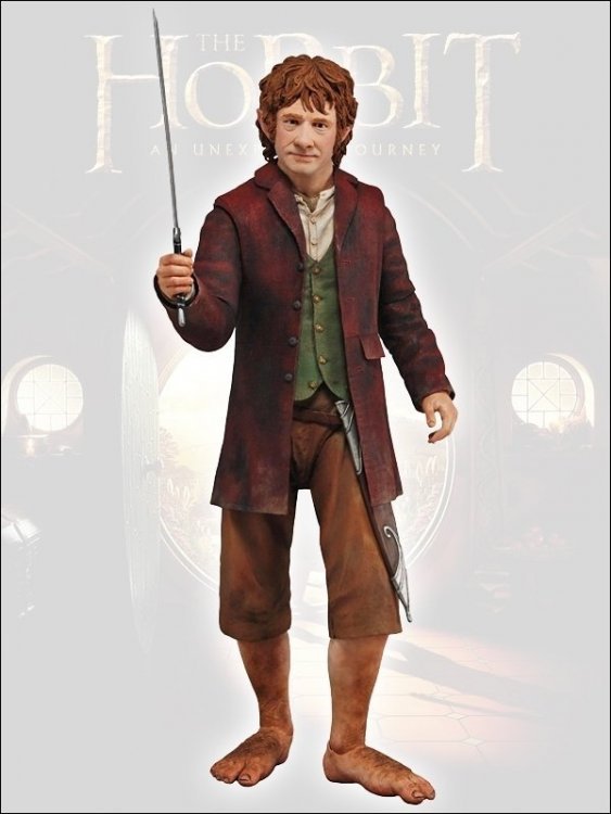 Фігурка -Bilbo Baggins The Hobbit Figure (NECA) 25 см. Фігурка -Bilbo Baggins The Hobbit Figure (NECA) 25 см.
