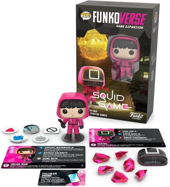 Настільна гра Funkoverse Funko: Squid Game 101 Expansion Гра в Кальмара 101 Настільна гра Funkoverse Funko: Squid Game 101 Expansion Гра в Кальмара 101