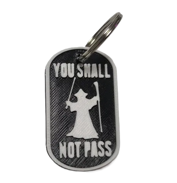 Брелок Lord of the Rings Gandalf Keychain Гендальф ABS пластик 5 см.