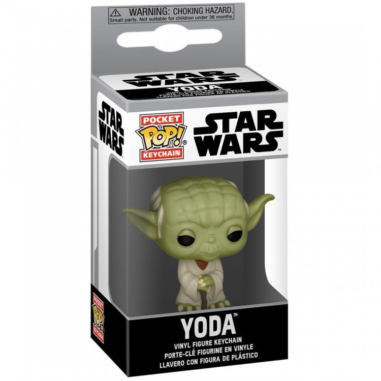 Брелок Фанко Funko Pocket Pop Star Wars Keychain Yoda Брелок Фанко Funko Pocket Pop Star Wars Keychain Yoda