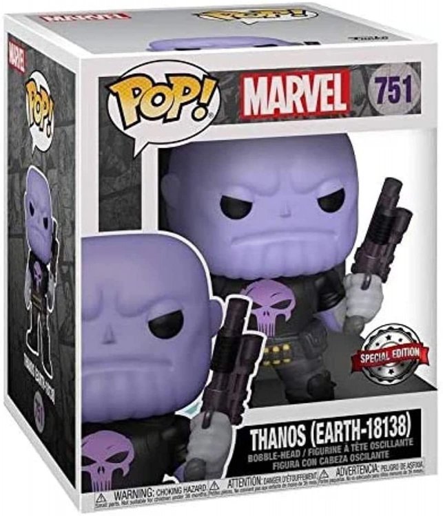 Фигурка Funko Super Marvel Heroes: Thanos Earth 18138 Танос 15 см фанко 751 Exclusive Фигурка Funko Super Marvel Heroes: Thanos Earth 18138 Танос 15 см фанко 751 Exclusive