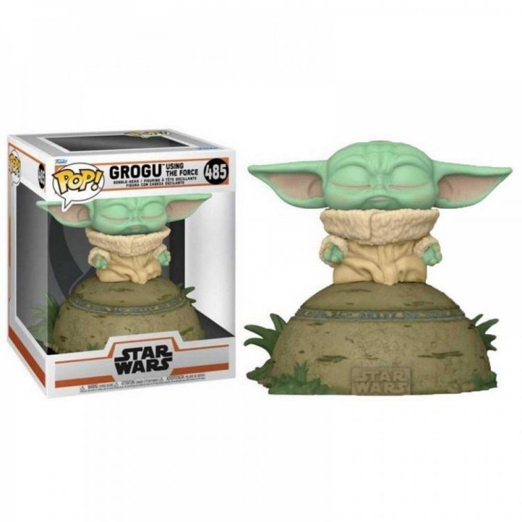 Фигурка Funko Star Wars Mandalorian Grogu Using The Force Мандалорец Фанко Грогу 485 (свет и звук) Фигурка Funko Star Wars Mandalorian Grogu Using The Force Мандалорец Фанко Грогу 485 (свет и звук)