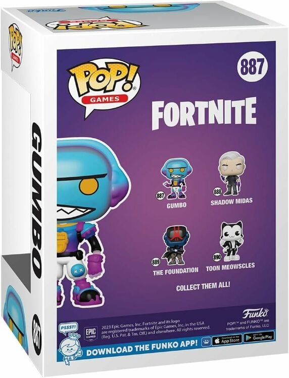 Фігурка Funko Fortnite Gumbo фанко Фортнайт 887  Фігурка Funko Fortnite Gumbo фанко Фортнайт 887
