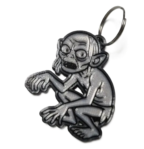 Брелок Lord of the Rings Gollum Keychain Голлум ABS пластик 5 см.