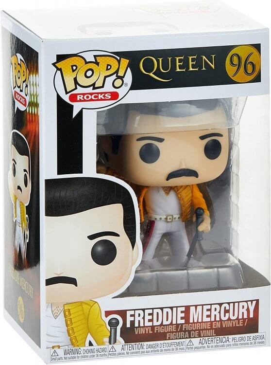 Фігурка Funko Rocks: Queen - Freddie Mercury Wembley 1986 фанко Фредді Меркьюрі 96 Фігурка Funko Rocks: Queen - Freddie Mercury Wembley 1986 фанко Фредді Меркьюрі 96