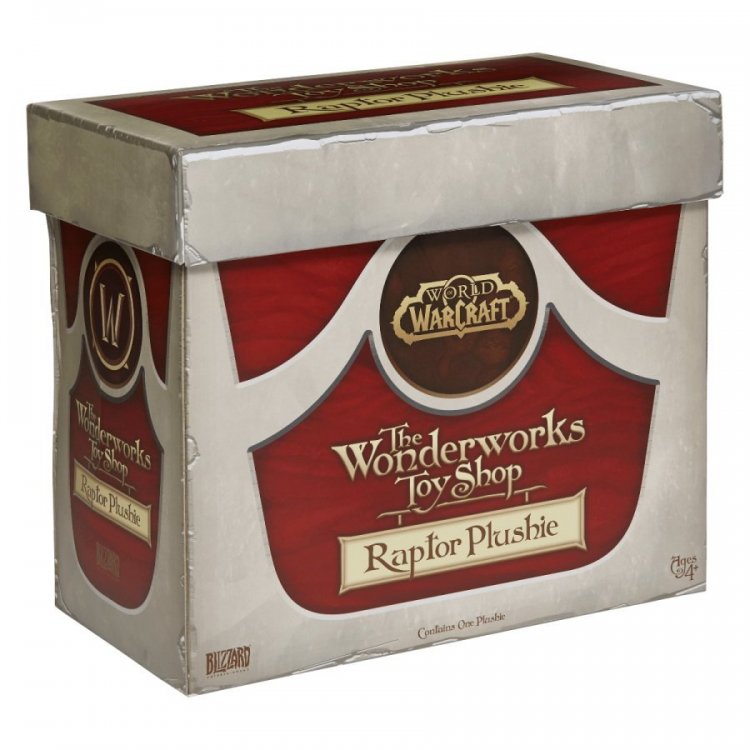 Мягкая игрушка World of Warcraft Raptor Plushie Мягкая игрушка World of Warcraft Raptor Plushie
