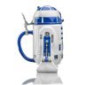 Кружка Star Wars R2-D2 Stein - Collectible 32oz Ceramic Mug with Metal Hinge