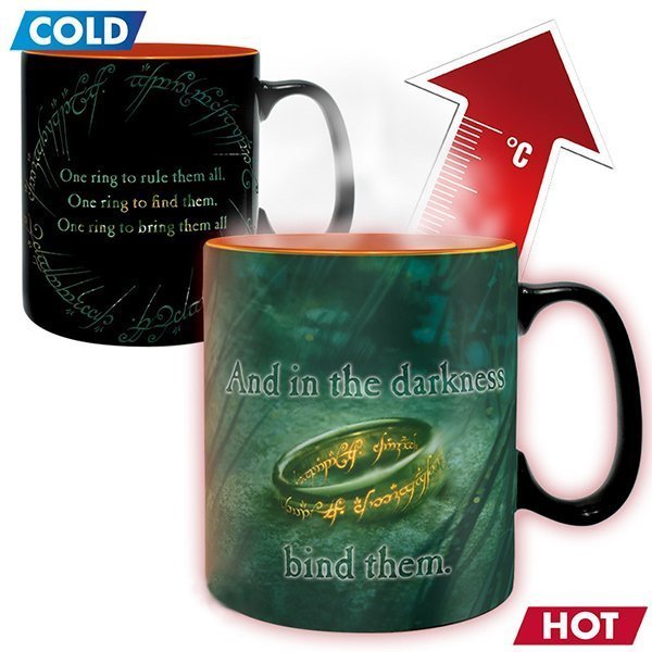 Чашка хамелеон Lord of the Rings Sauron Heat Change Mug 460 мл Кухоль Володар кілець Чашка хамелеон Lord of the Rings Sauron Heat Change Mug 460 мл Кухоль Володар кілець