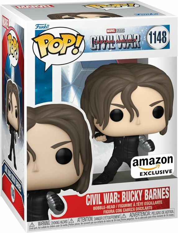 Фигурка Funko Marvel: Civil War Bucky Barnes Фанко Баки Барнс (Amazon Exclusive) 1148 Фигурка Funko Marvel: Civil War Bucky Barnes Фанко Баки Барнс (Amazon Exclusive) 1148
