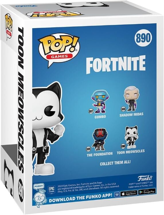 Фігурка Funko Fortnite Toon Meowscles фанко Фортнайт 890