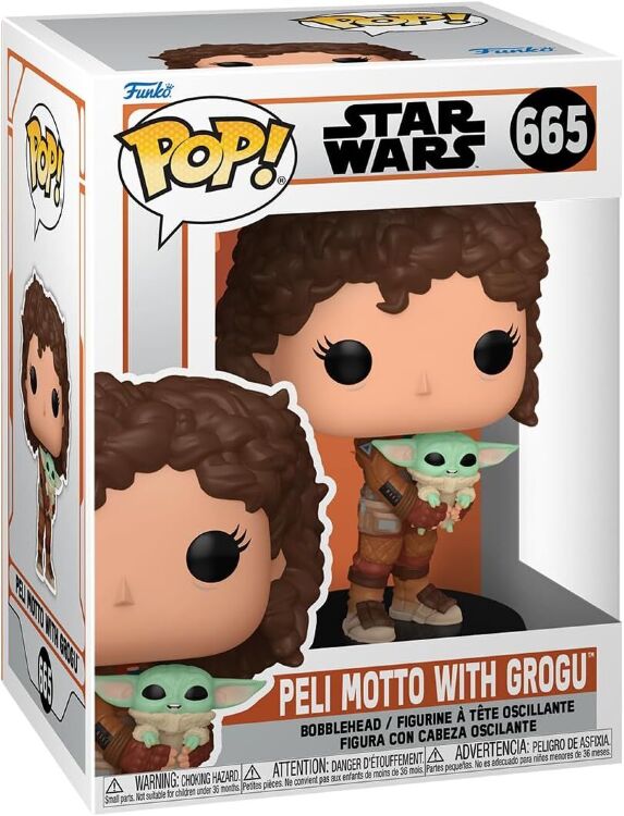 Фигурка Funko Star Wars Mandalorian Peli Motto with Grogu Фанко Мандалорец Пели с Грогу 665 Фигурка Funko Star Wars Mandalorian Peli Motto with Grogu Фанко Мандалорец Пели с Грогу 665