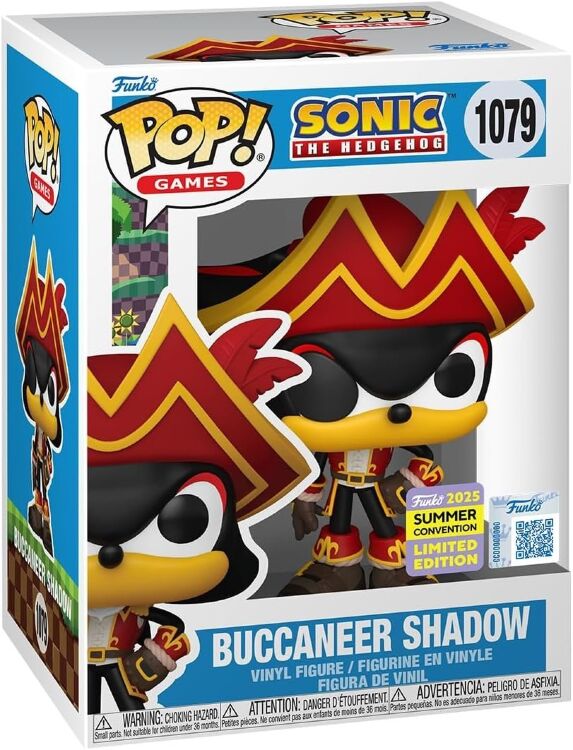 Фігурка Funko Sonic: Buccaneer Shadow Фанко Сонік Пірат (Exclusive) 1079