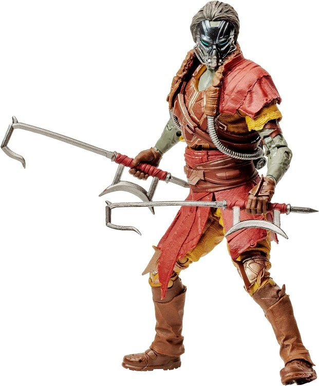 Фигурка McFarlane Toys Mortal Kombat Kabal Action Figure 18 см. (примят.бокс) Фигурка McFarlane Toys Mortal Kombat Kabal Action Figure 18 см. (примят.бокс)