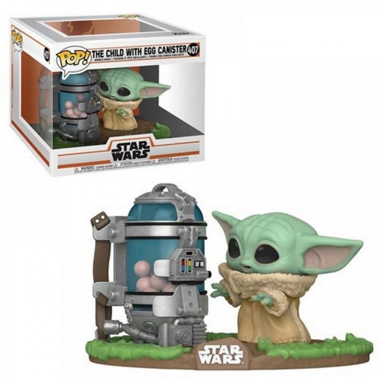 Фигурка Funko Star Wars: Mandalorian The Child with Egg Canister Grogu Мандалорец Фанко Грогу 407 Фигурка Funko Star Wars: Mandalorian The Child with Egg Canister Grogu Мандалорец Фанко Грогу 407