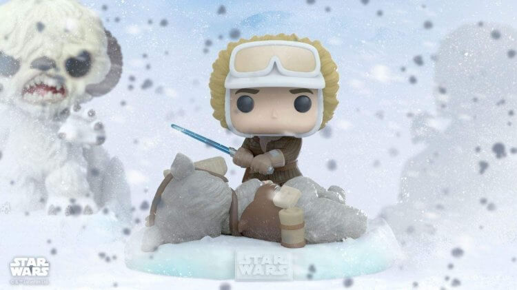 Фігурка Funko Star Wars: Battle at Echo Base Series - Han Solo and Tauntaun фанко Хан Соло (Amazon Exclusive) 373 Фігурка Funko Star Wars: Battle at Echo Base Series - Han Solo and Tauntaun фанко Хан Соло (Amazon Exclusive) 373