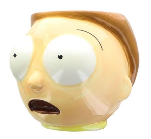 Чашка Рик и Морти Morty Face 3D Sculpted Mug 20 Oz